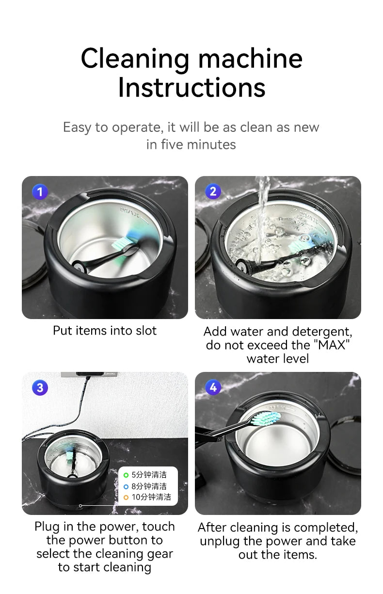 Ultrasonic Denture Cleaning Machine